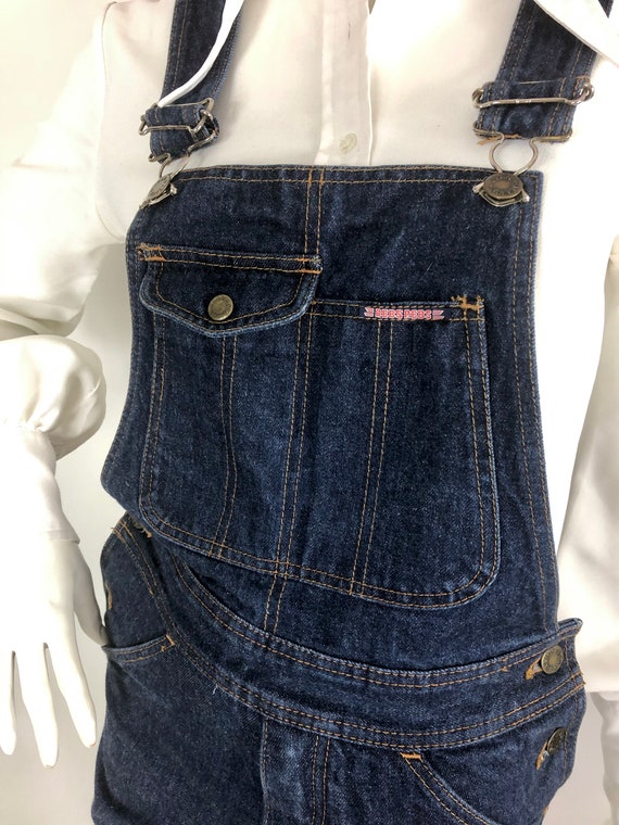 Vintage 1970s denim indigo 'Jean Jeanie' overall … - image 3