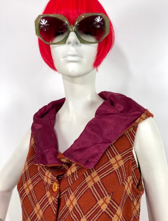 CLOBBER 1970s vintage hood jersey maxi dress / 6… - image 2