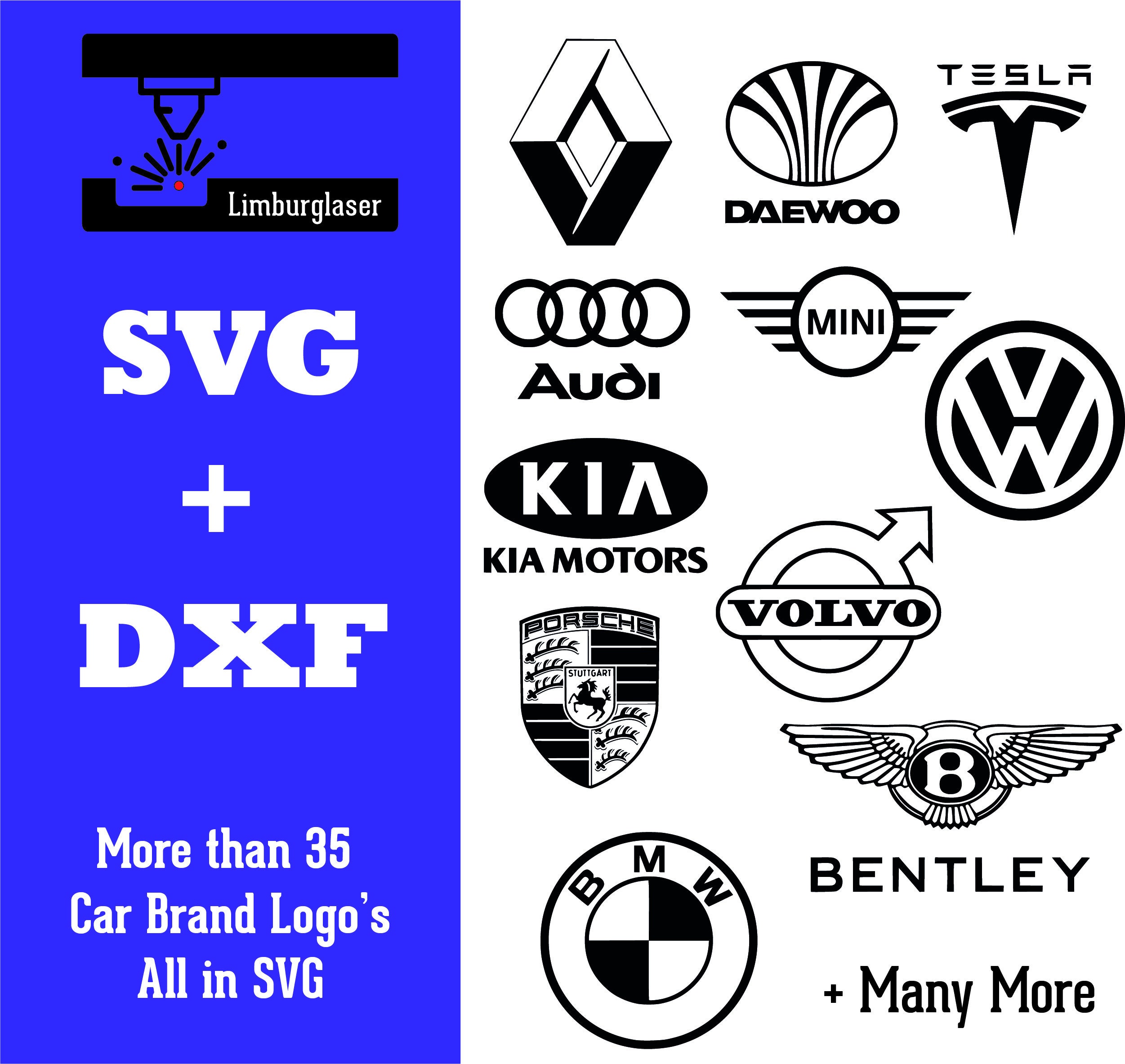 Download 35 Car Brand Logo S Digital Files Svg Format Etsy