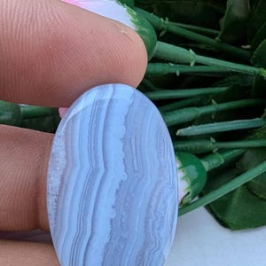 100% Natürliche Blaue Chalcedon, Blaue Spitze Achat Cabochons voller auffälliger Edelsteine gute Qualität.