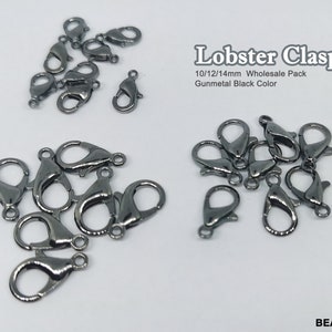  Abaodam 100 Sets Lobster Clasp Key Clips for Keychains