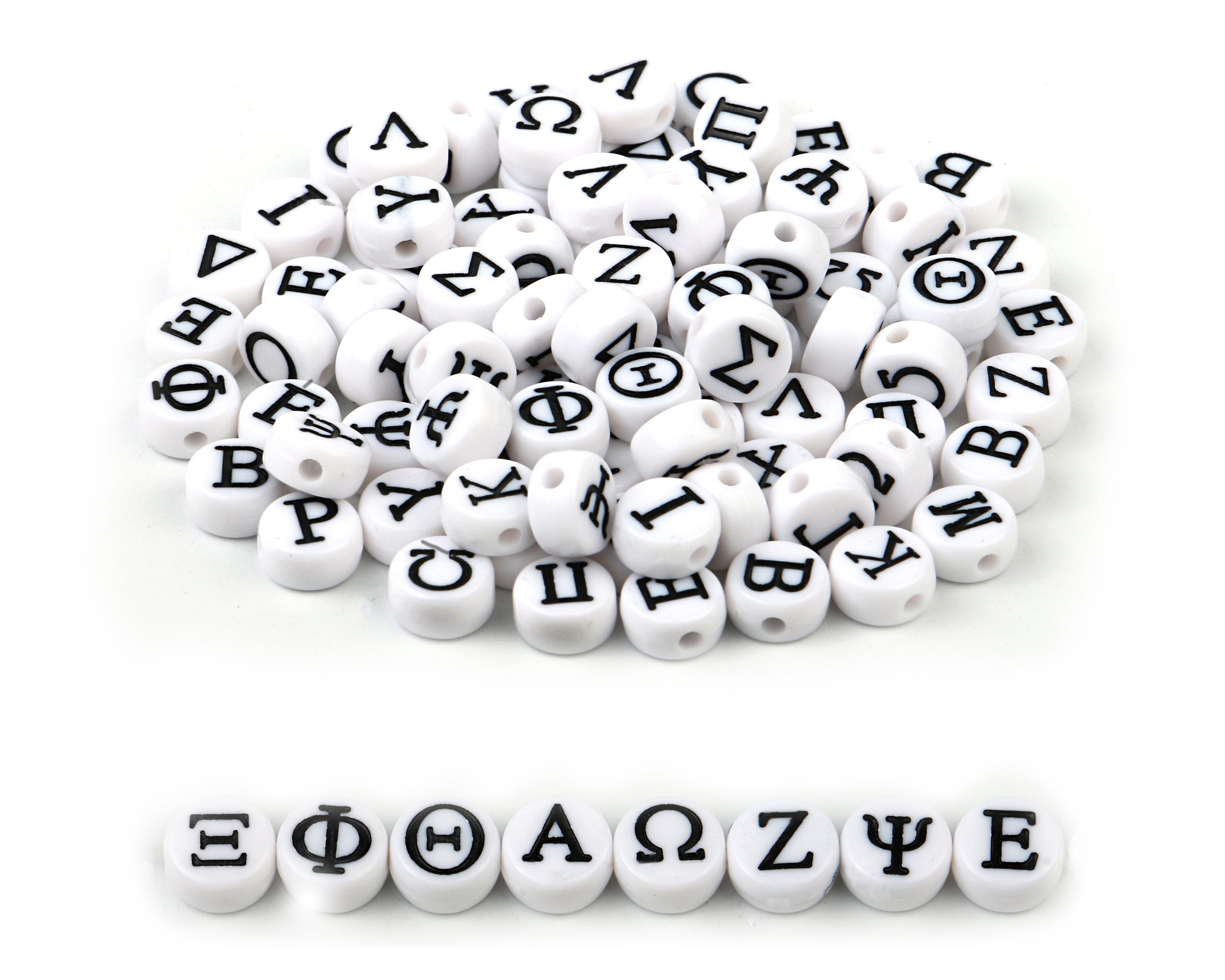 BULK 20 Greek Letter for Lambda Silver Tone Charms SC5615 