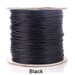 BEADNOVA 1mm Waxed Nylon Thread DIY Beading Cord Round String For Bracelet Jewerly Making 100 yards Roll Spool 