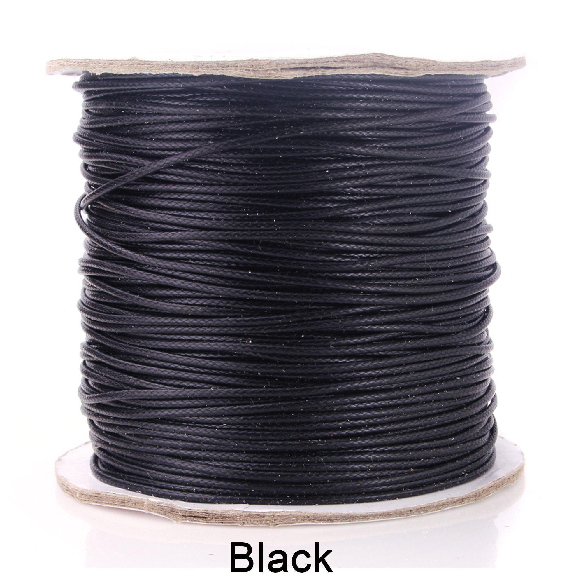 Colors Waxed Polyester Cord Bracelet Cord Wax Coated String for Bracelets  Waxed Thread for Jewelry Making Waxed String for Bracelet Making,coffee 