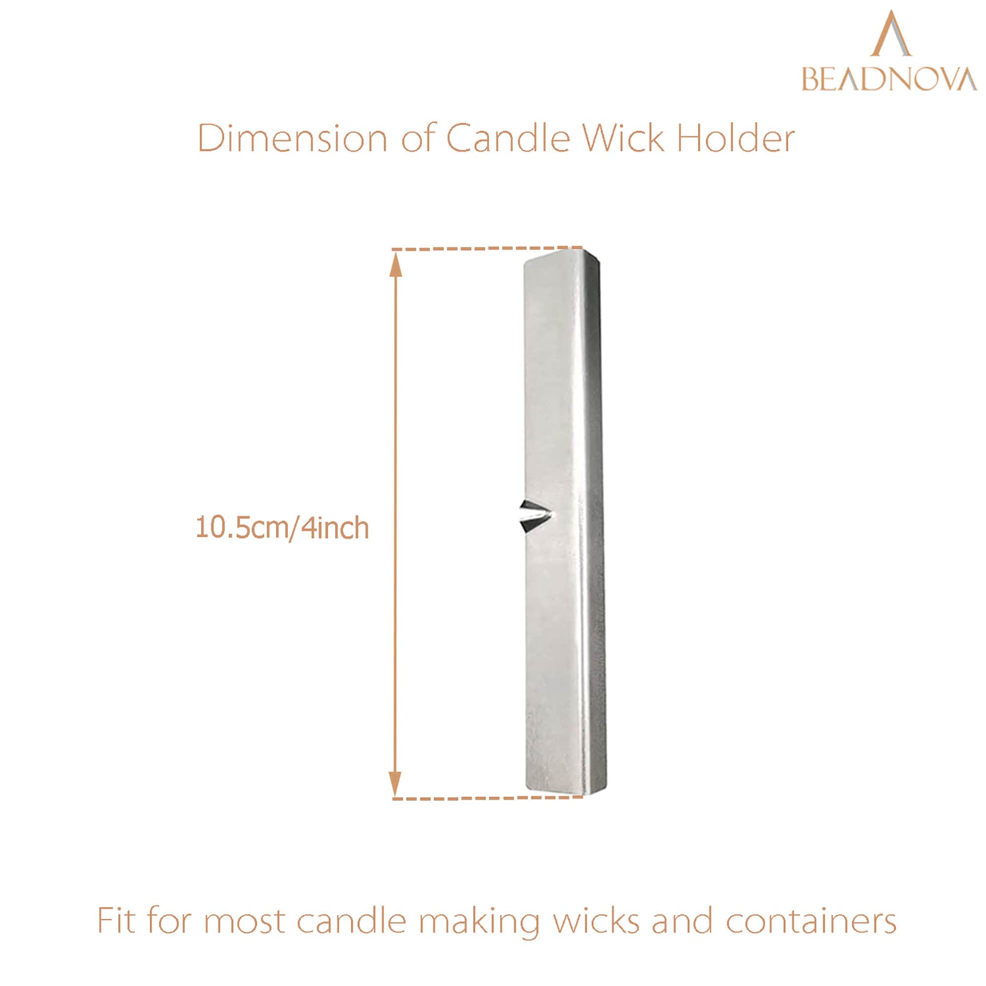 Metal Candle Wick Holder Stabilizer Bar Candle Wicks Bars Etsy