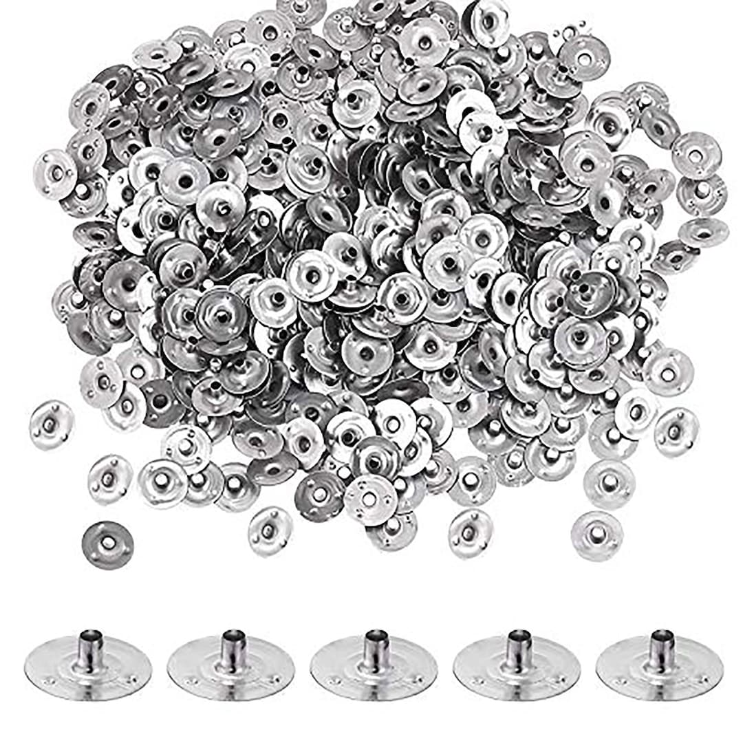 Candle Wick Holder Tabs Clips Metal Candle Wick Sustainer Tabs for Jar