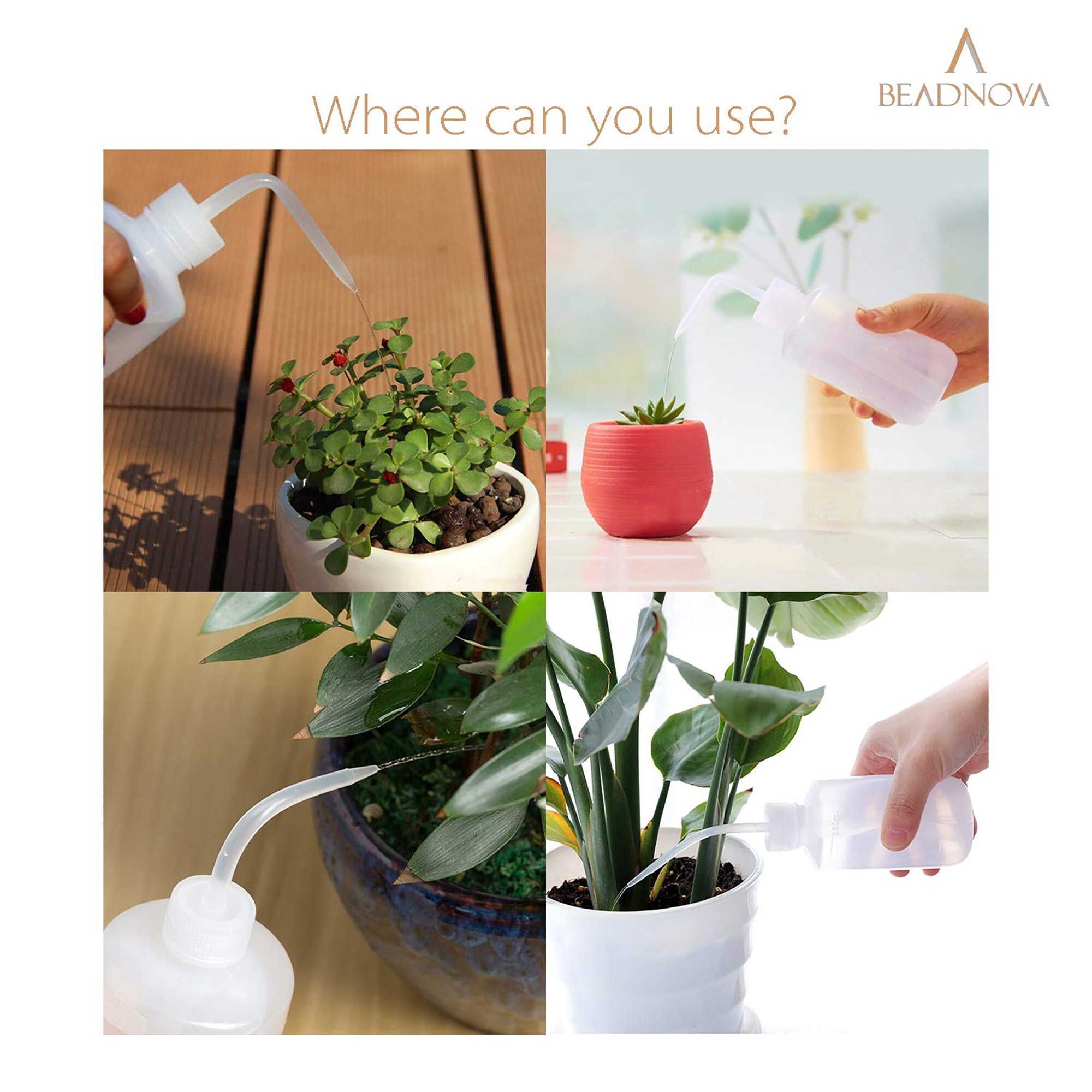 Squeeze Watering Bottle Plant Bottle Small Wash Bottle Plastic Small  Watering Can for Indoor Plants Succulent 250ml 500ml 8oz 17oz - Etsy