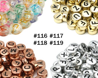 500pcs 7mm Heart Shape Acrylic Colorful Letter Beads Loose Spacer Beads For  Jewelry Making DIY Bracelet Necklace Earrings Handicrafts Small Business  Supplies