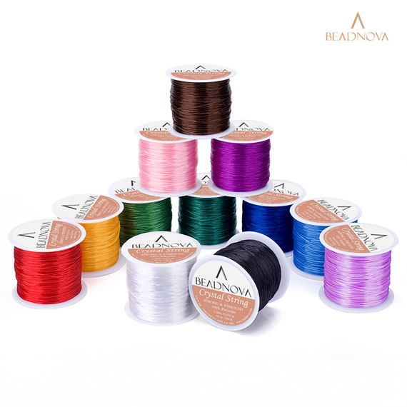 60m/roll Elastic Beading Thread Jewelry Making DIY Beading Cords Wristband  Bracelet Necklace Anklet Elastic Thread