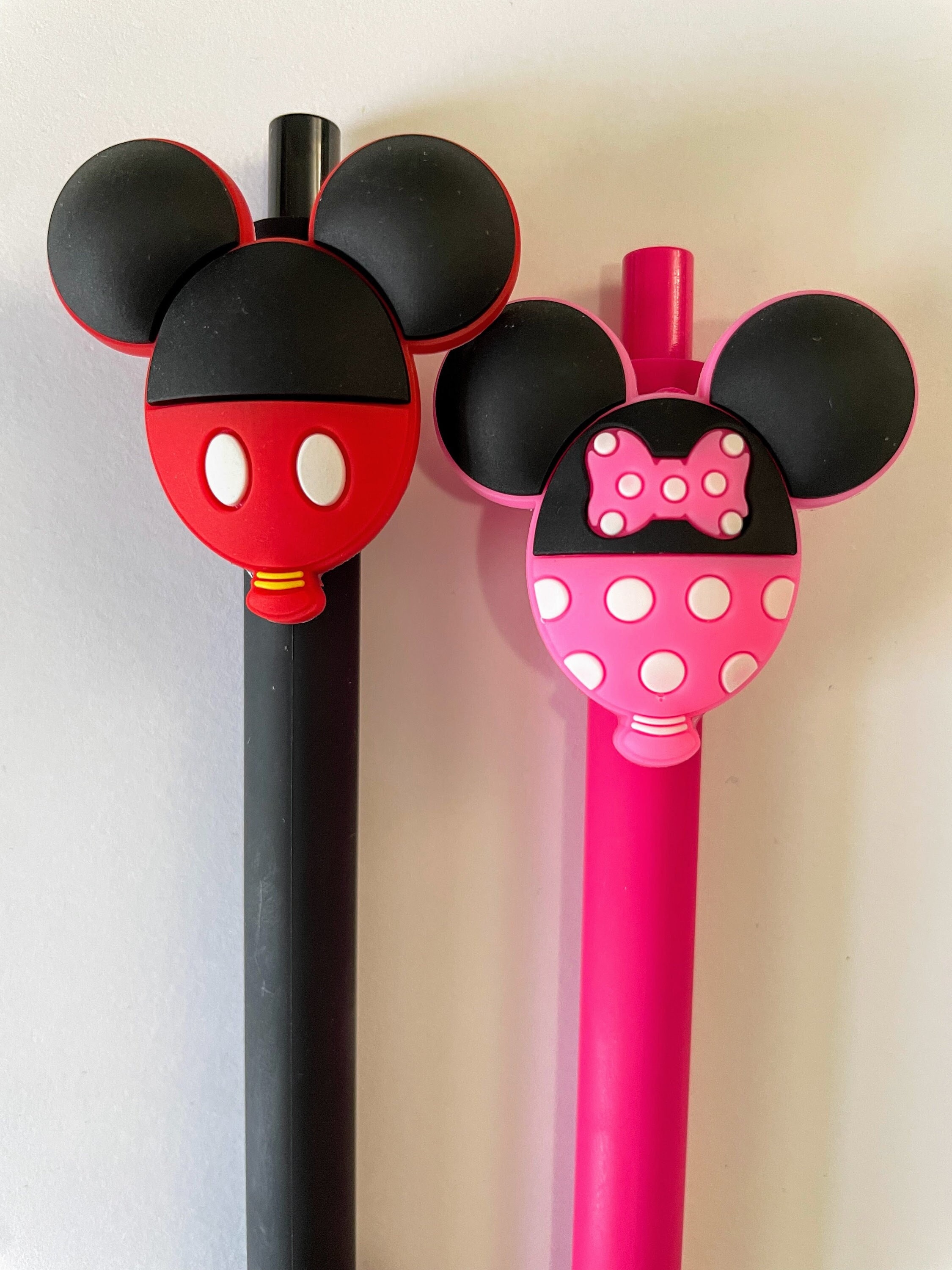 Amazon.com : Disney Mickey Mouse Pen 2pc set (Red, Blue
