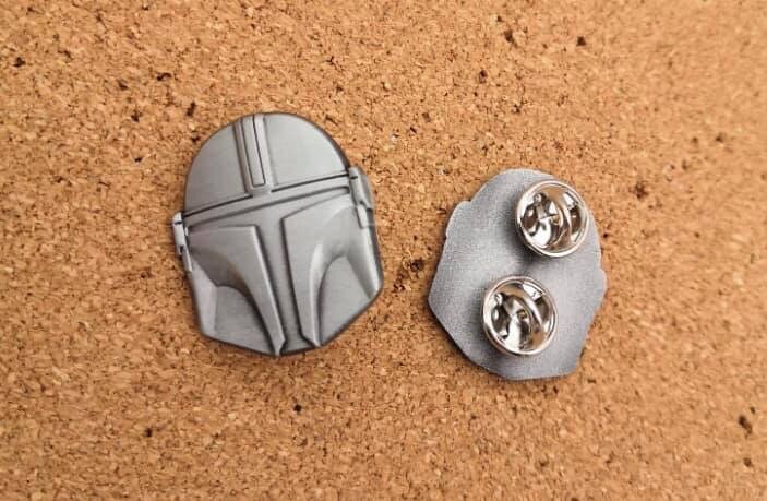 Star Wars The Mandalorian metal pin badge.