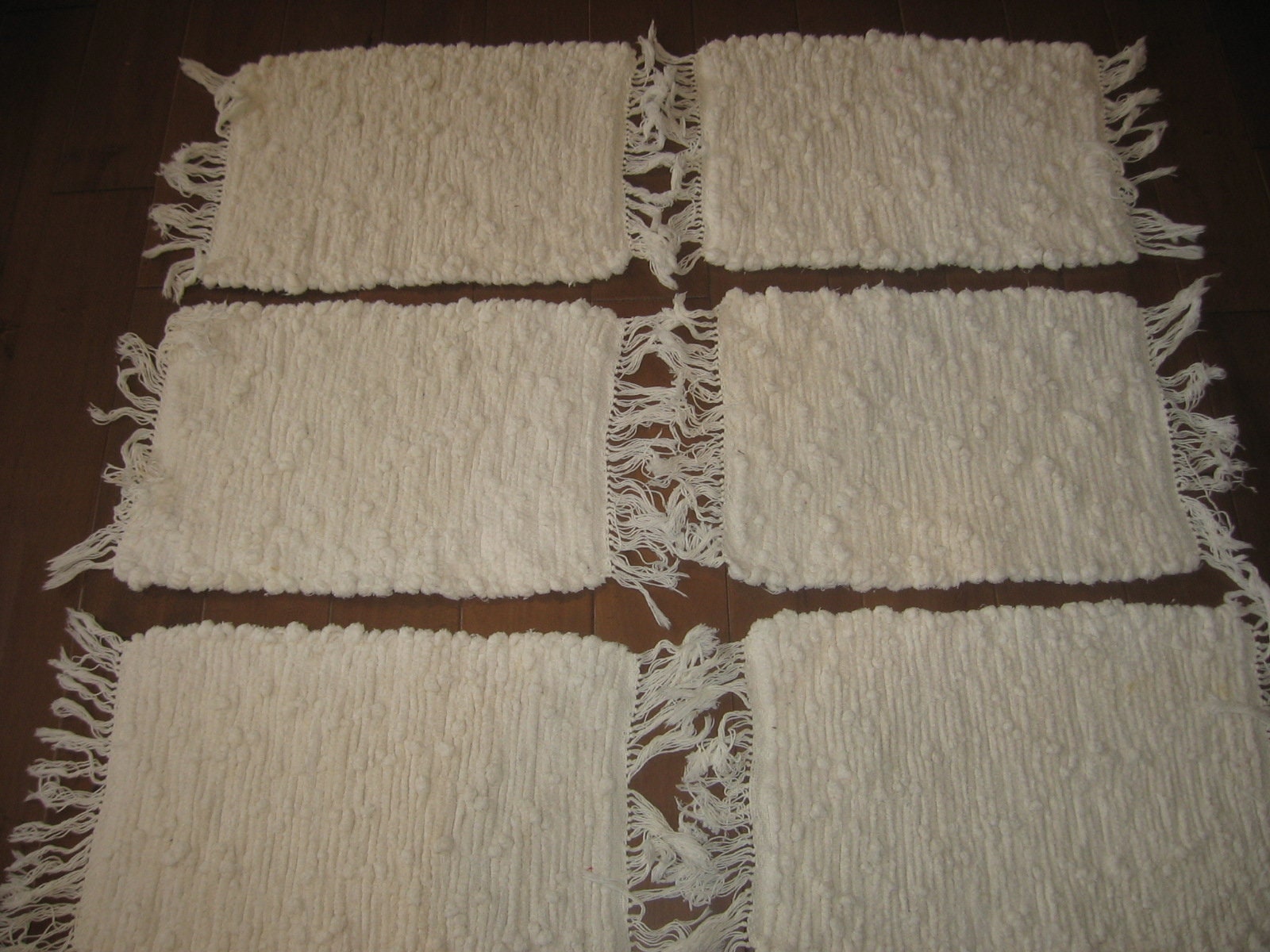 Hand Loomed Placemats Etsy