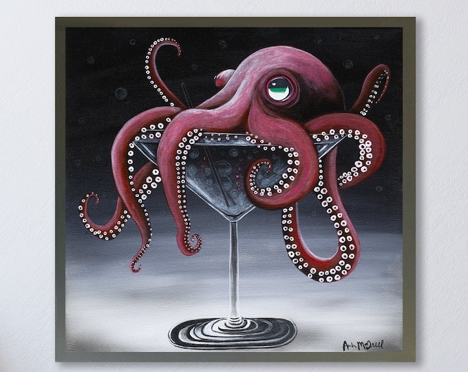 "A Tini Bit Octopied" Prints