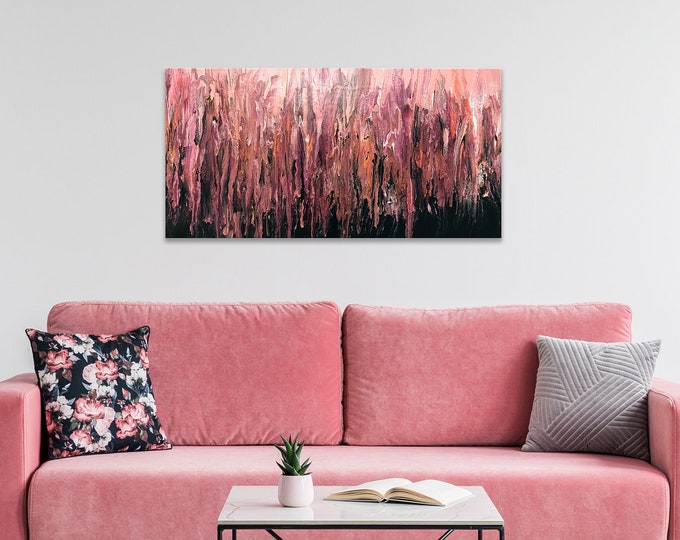 "Pink Lava" Original Painting