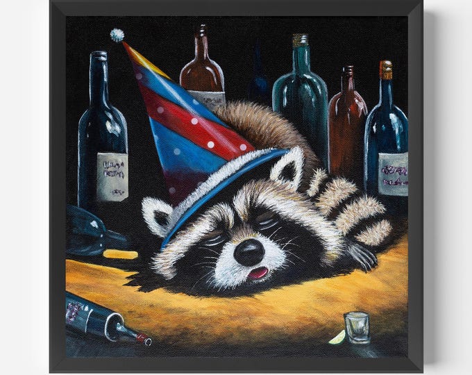 "Trashed Panda" Prints