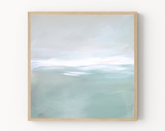 Abstract Landscape Print, Large Canvas Print, Neutral Landscape, Minimalist Landscape, Art Prints, Art Home Decor Large Wall Art