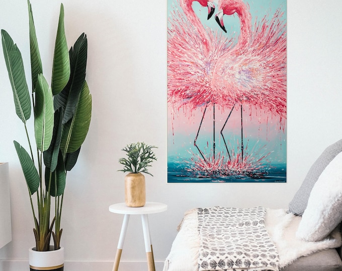 "Flamingle" Prints