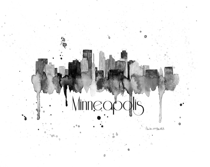 Minneapolis Skyline Prints
