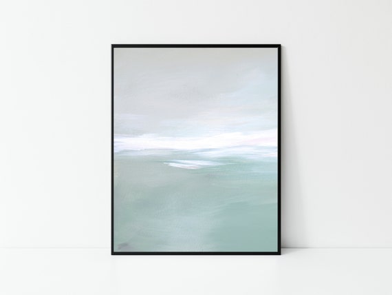 Printable Abstract Landscape Abstract Landscape Art Instant | Etsy
