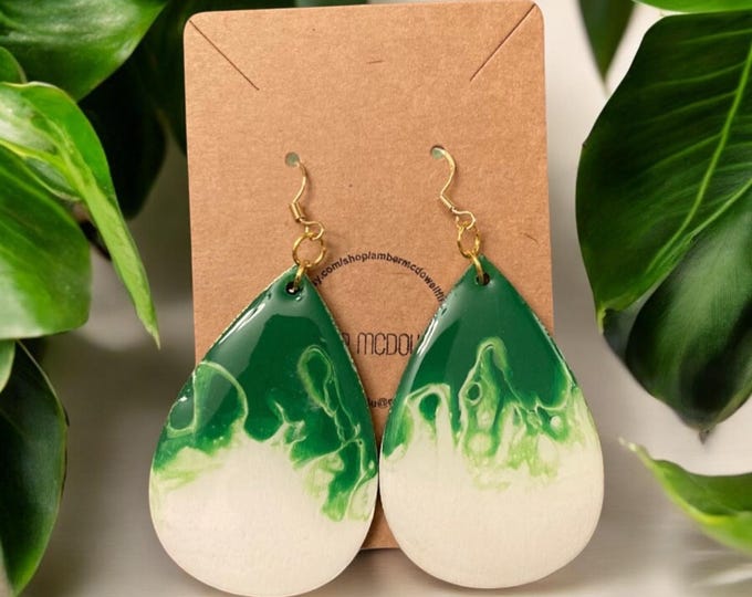 St Patrick's Day Earrings