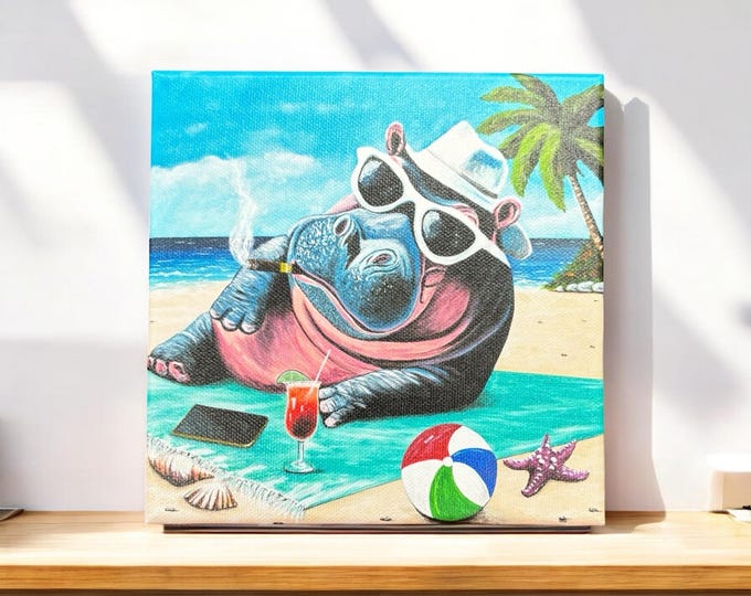 "Havana Hippo" Original