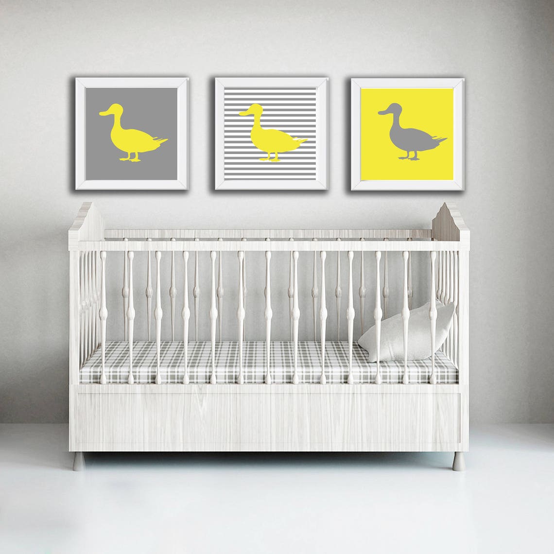 Duck Duck Gray Duck Nursery Decor Kids Room Art Gifts for Etsy