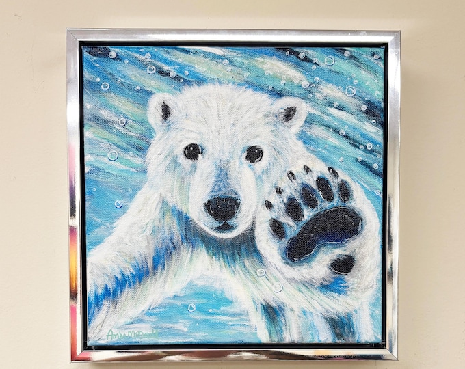 "Polar Express Yourself" Framed Original