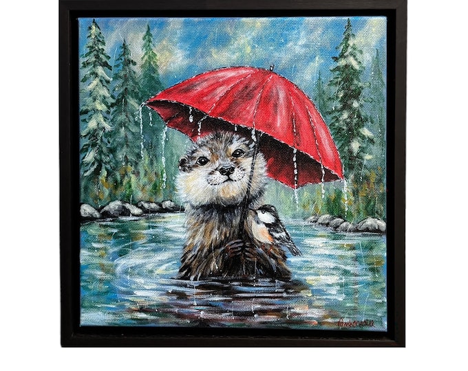 "The Wetness Protection Program" Framed Original