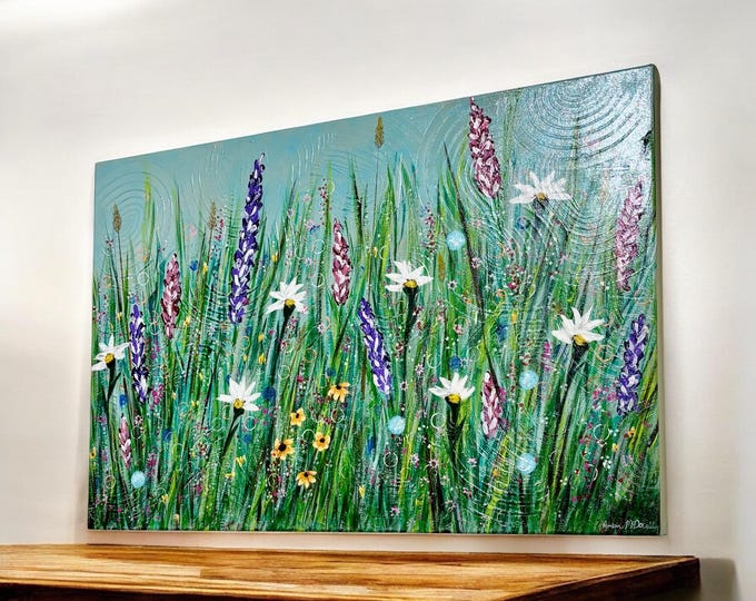 "You Belong Somewhere You Feel Free" Original Painting