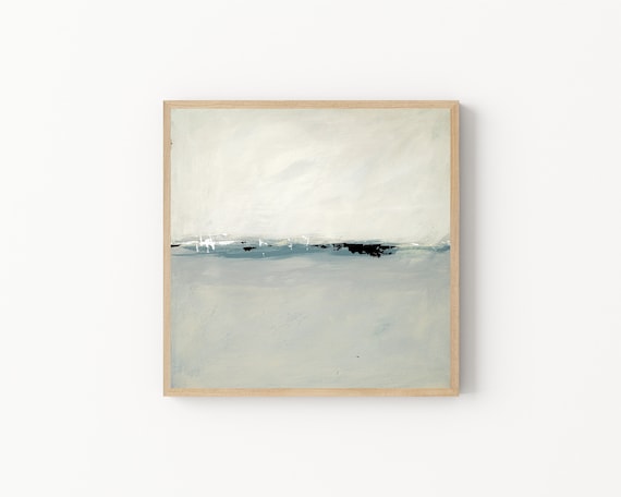 Printable Seascape Art Abstract Ocean Art Instant Download - Etsy