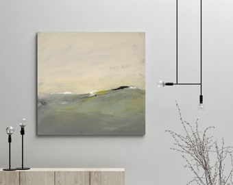 Original Abstract Landscape Painting, Original Landscape Art, Minimalist Landscape Painting, Acrylic Landscape, Abstract Art