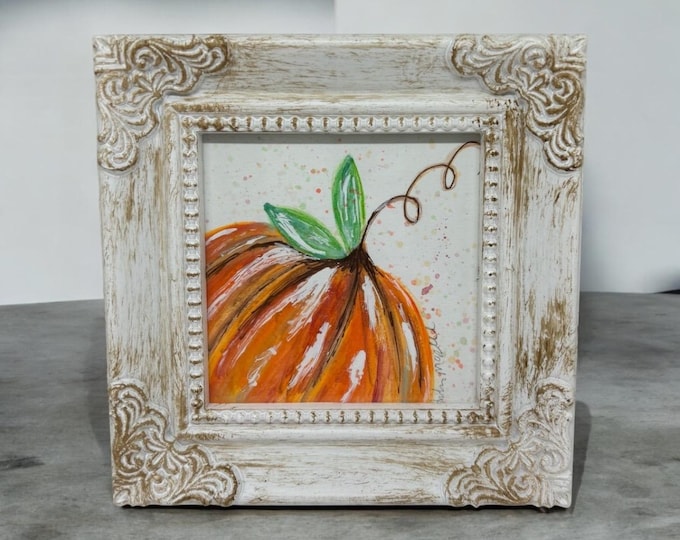 Pumpkin Painting, Halloween Painting Halloween Decoration, Fall Painting, Fall Decoration, Fall Art