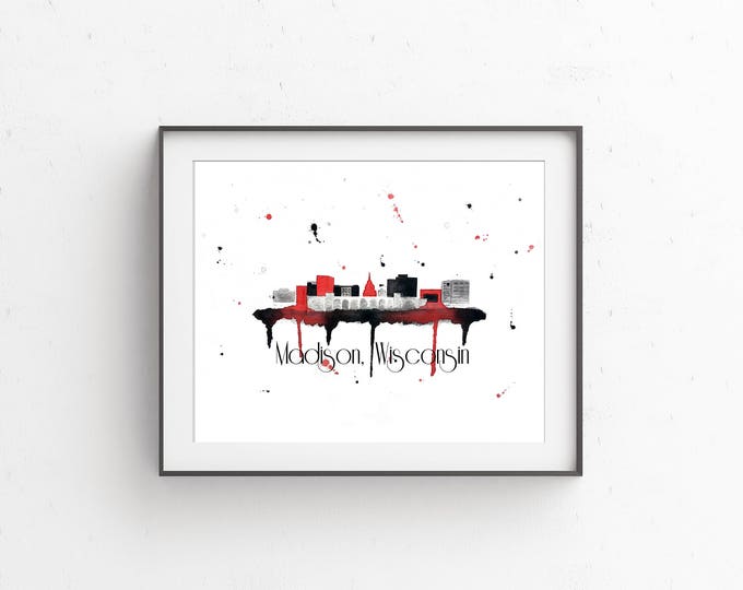 Madison Skyline Prints