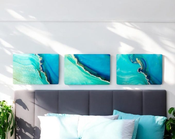 "South Pacific" Print Set of 3