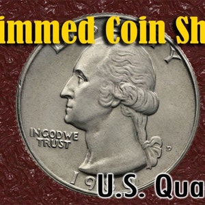 Shim Shell US Quarter Coin for Magic Tricks - Use with Raven or Magnets