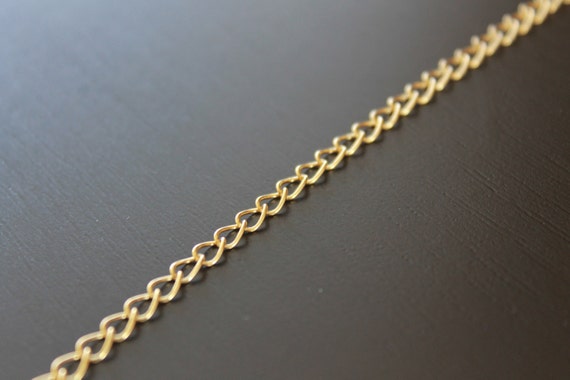4mm 18K Gold Filled Chain Bulk 