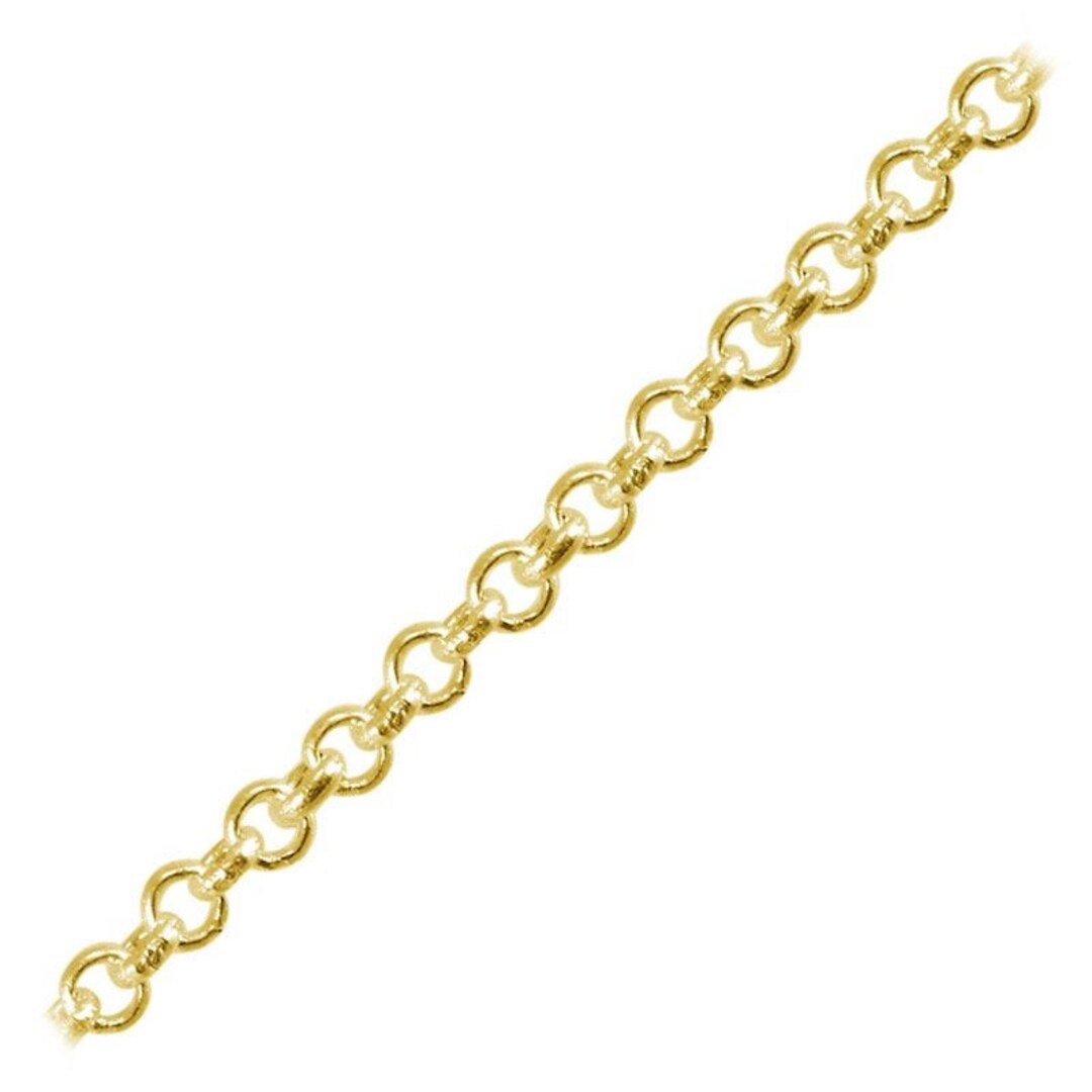4mm Rolo Chain 4mm 18K Gold Filled Rolo Chain Bulk Wholesale Continuous - Etsy