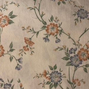 Floral window valance, floral valance, valance, nursery valance, girls nursery valance, beach cottage