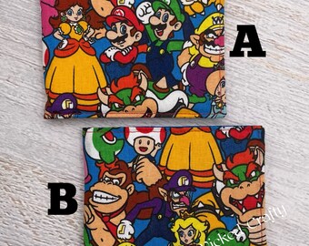 All Time Favorite, Wallet, Fabric Wallet, Kids Wallet, First Wallet, Gamer's Wallet, Plumbing Bros Wallet, Washable Wallet, Mario, Luigi