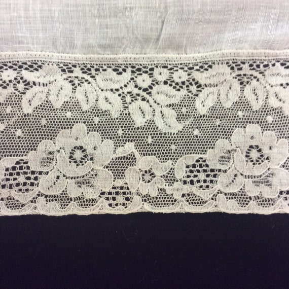 White Lace Wedding Handkerchief Bridal Accessory … - image 3