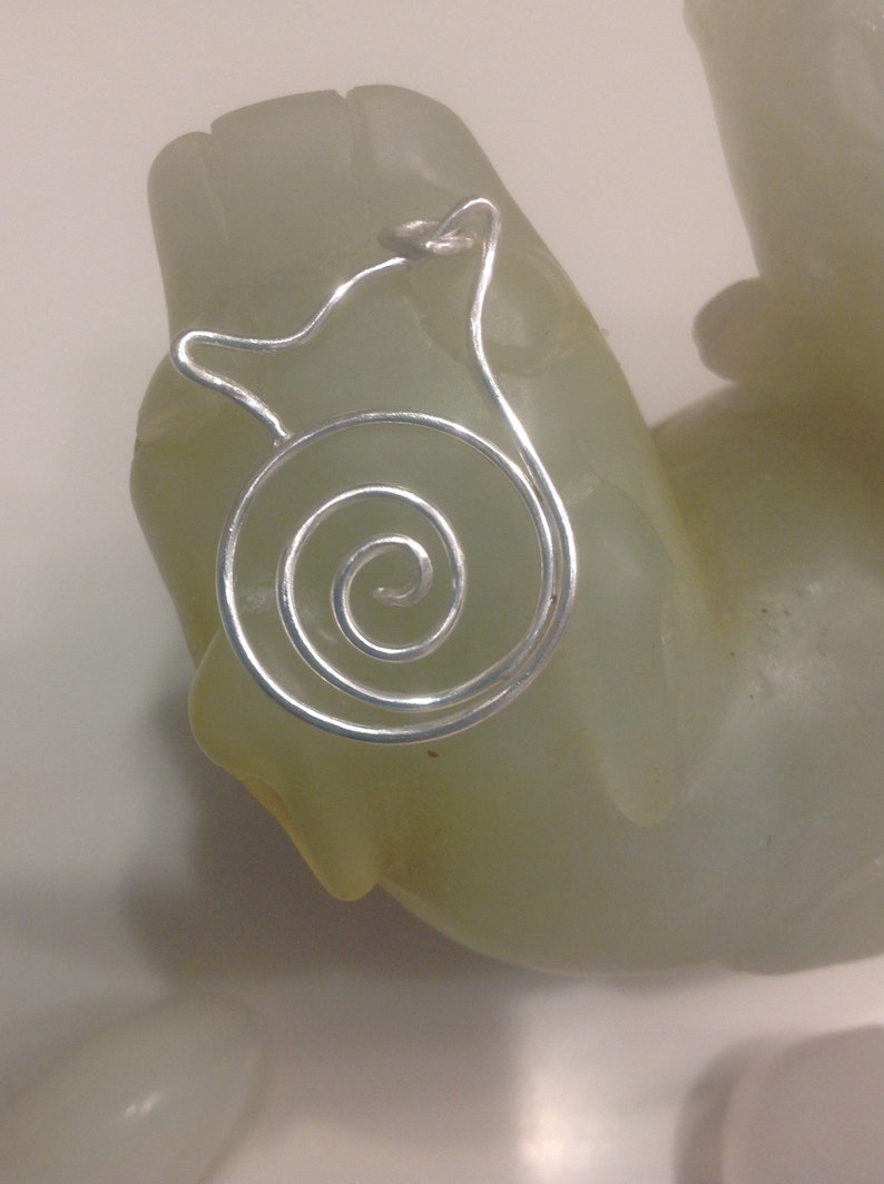 Sterling Silver Cat Pendant and Chain Wirework Cat Necklace Sleeping Cat Pendant Cat Pendant Artisan Made Pendant