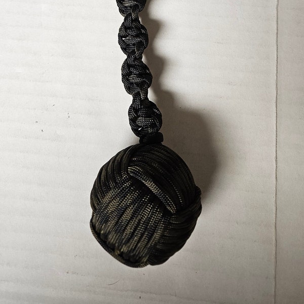 Handmade Paracord Monkey Fist Keychain