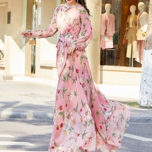 Chiffon korean dress top