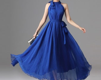 Royal Blue Dress | Etsy
