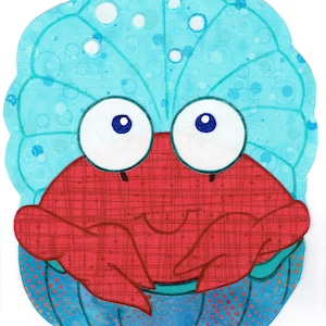 Crab Baby Blanket Pattern Baby Quilt Woodland Nursery Quilt Easy Sewing Pattern Kids Quilt Patterns Boy Baby Quilt Kit  Kiddie Komfies 154