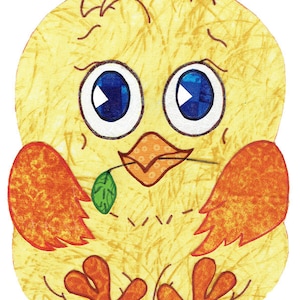 Bird Quilt Pattern Baby Blanket Pattern Quilt Boy Girl Quilt Patterns Easy Animal Quilt Pattern Crib Baby Quilt Kit Kiddie Komfies  #127