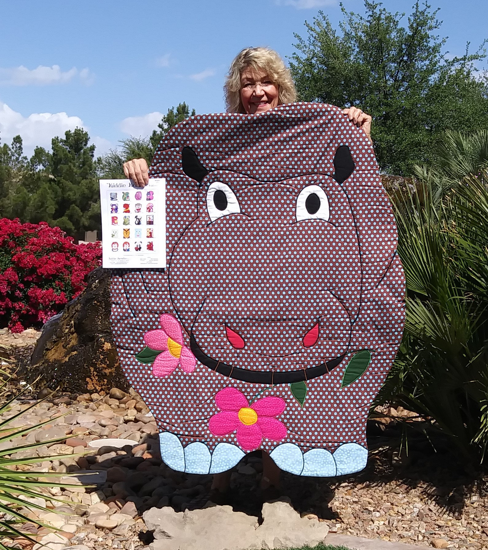 Hippo Quilt Baby Blanket Pattern Sewing Baby Pattern Quilt Etsy