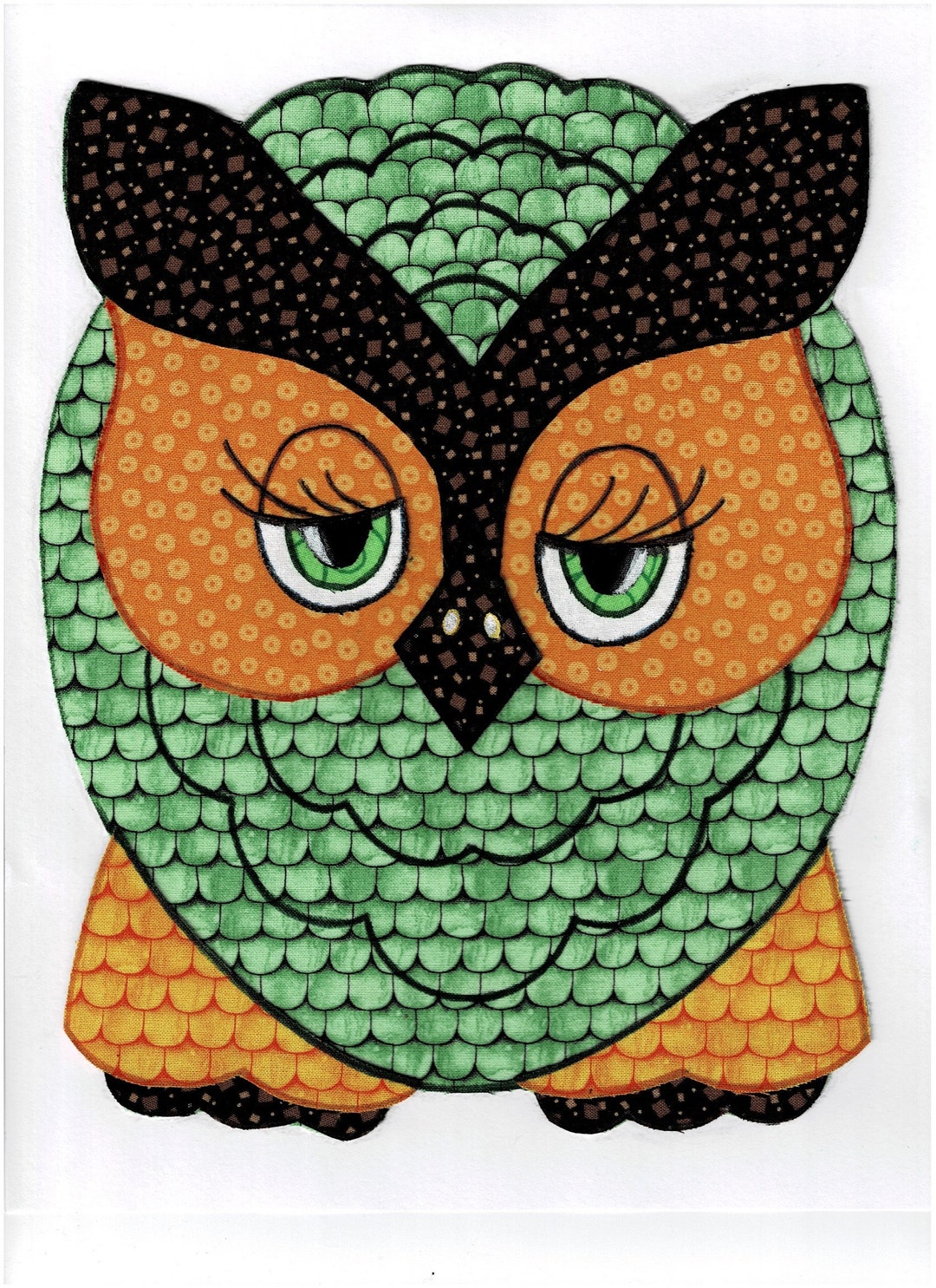 OWL quilt Pattern Baby Blanket Pattern Quilt Boy Girl Quilt Patterns Easy Animal Quilt Pattern