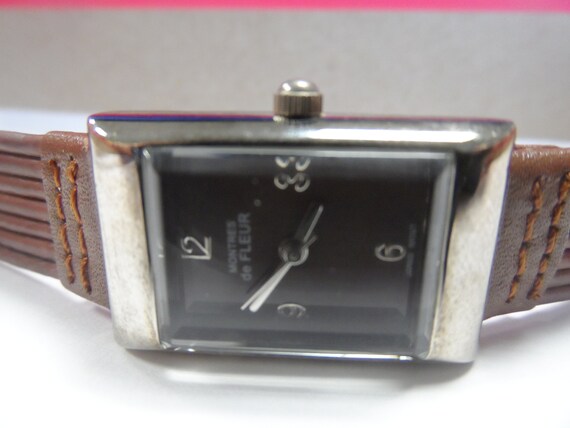 Vintage Montres De Fleur Women S Quartz Wristwatch Etsy