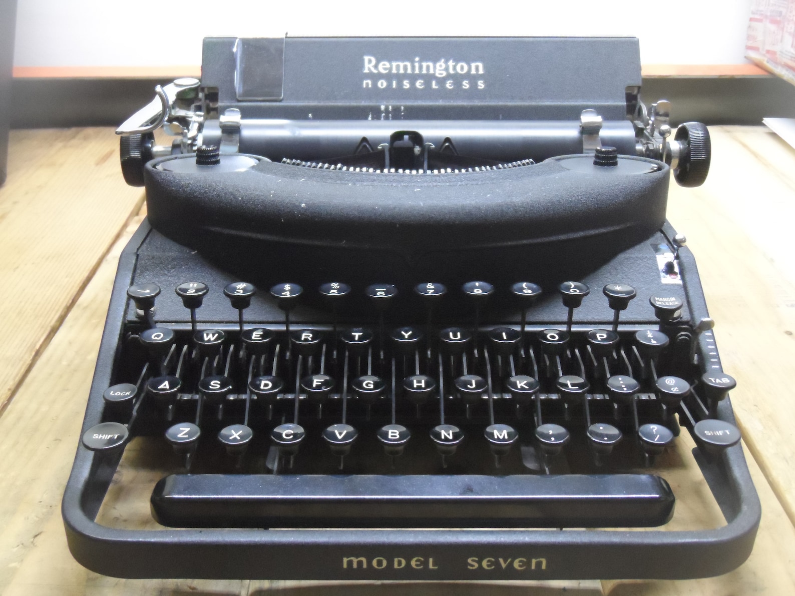 Vintage Remington Noiseless Model 7 Portable Typewriter Etsy